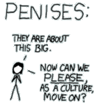 Penises (c)xkcd.com